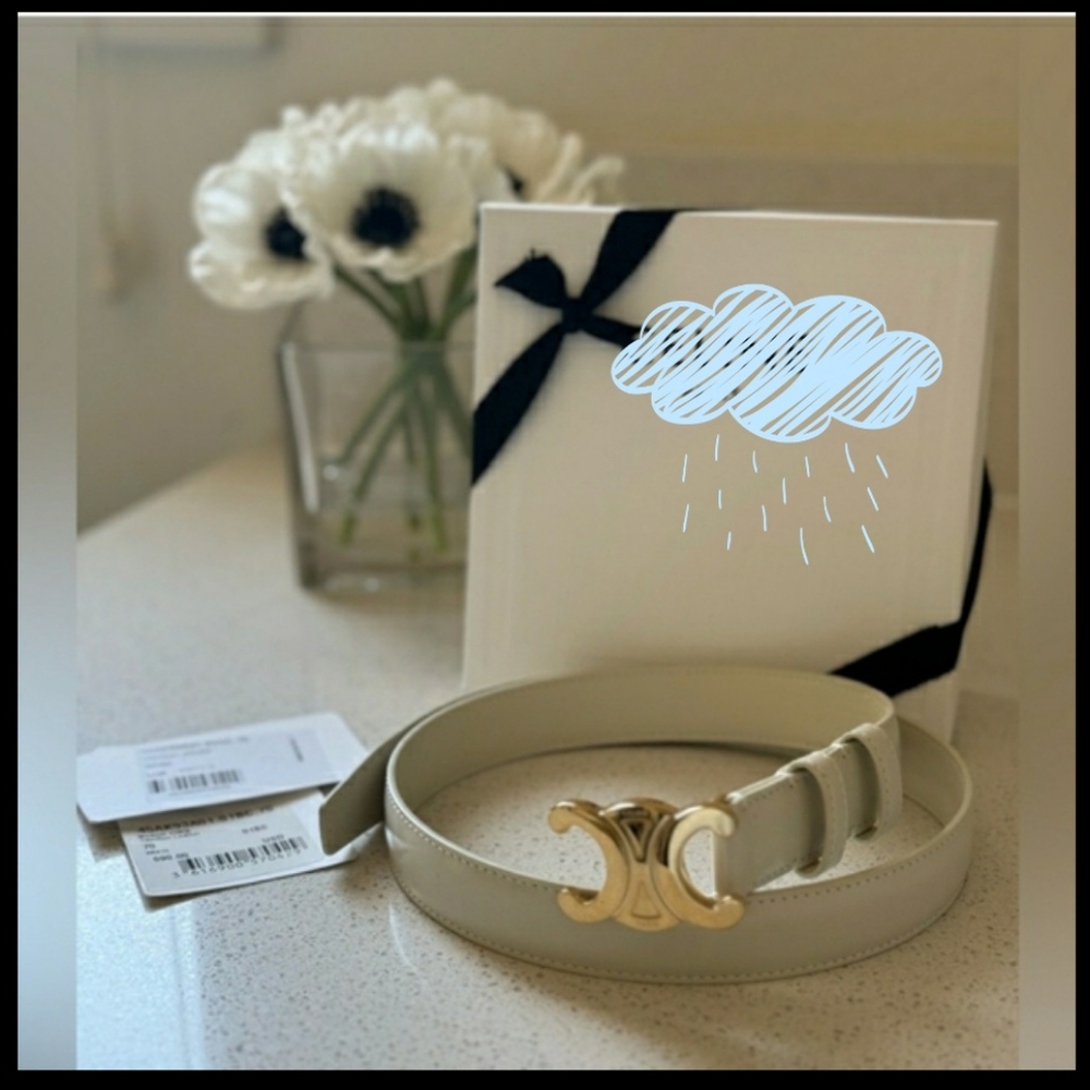 Fashion | White fashion belt